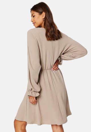 Flore LS O Neck Dress