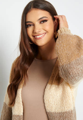 Fonda LS Wool Knit Cardigan