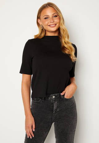 Fraya 2/4 Mock Neck Top