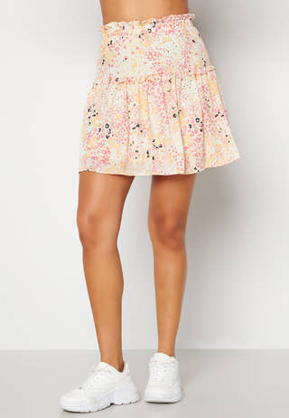 Hannah Foil Short Skirt