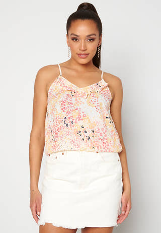 Hannah Foil Singlet Top