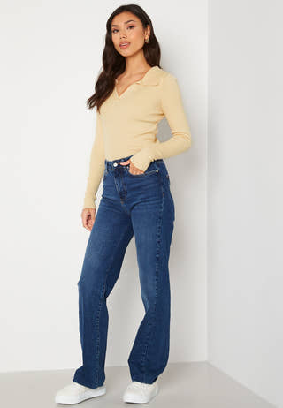 Hartley LS V-Neck Polo Knit