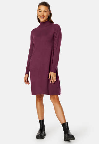 Jalina LS T-Neck Knit Dress
