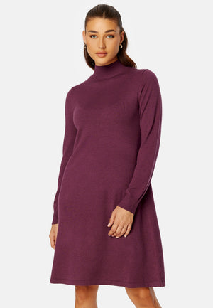 Jalina LS T-Neck Knit Dress