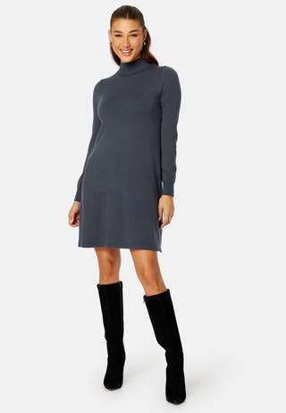 Jalina LS T-Neck Knit Dress