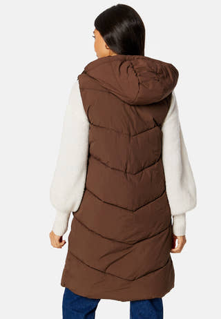 Jamilla Long Puffer Vest
