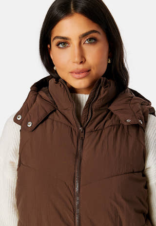 Jamilla Long Puffer Vest