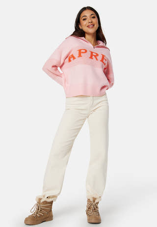 Jordan LS Half Zip Knit