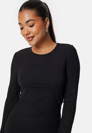 Kylie O-Neck Midi Dress