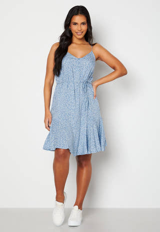 Nya Slip Button Dress