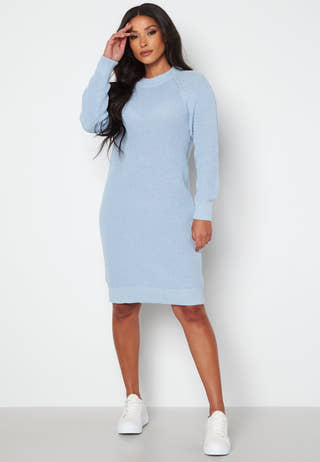 Olivia LS O-Neck Knit Dress