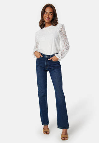 Olline LS Lace Top