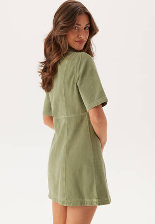 Onlsilla 2/4 SHORT BUTTON DRES