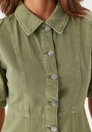 Onlsilla 2/4 SHORT BUTTON DRES