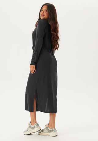 Pcanora Ls Midi Knot Dress Bc