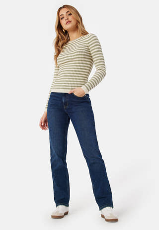 Pccrista LS O-Neck Knit