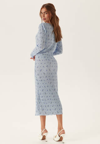 Pcflora Ls Midi Dress