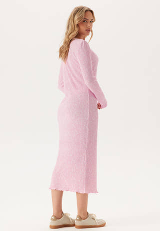 Pcflora Ls Midi Dress