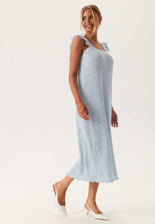 Pcflora Strap Flounce Dress