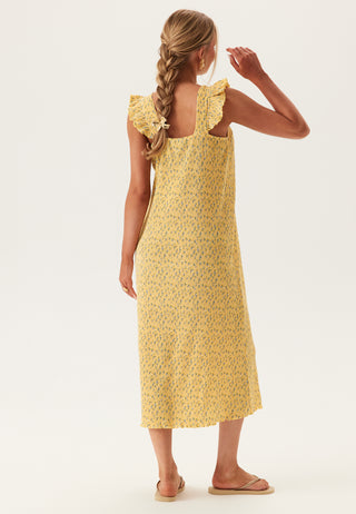 Pcflora Strap Flounce Dress