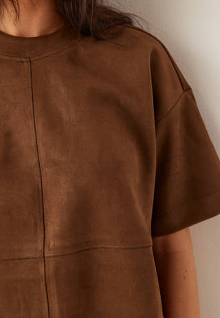 Pcgertu Ss Boxy Tee