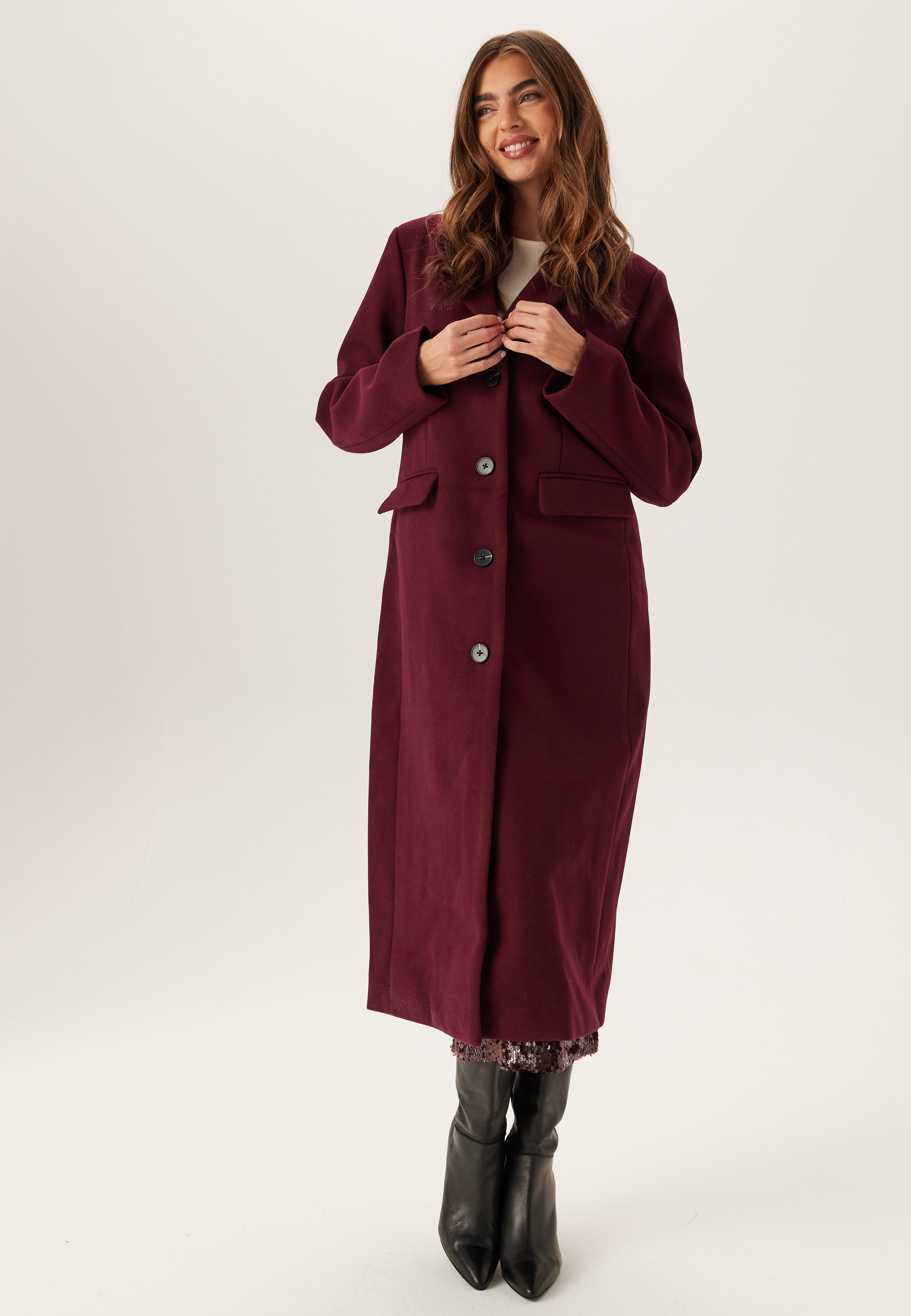 ONLY ONLEMMAX LONG COAT - Klassischer Mantel - lush meadow/grün ONLY ONLEMMAX LONG COAT - Klassischer Mantel - lush meadow/grün