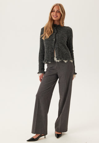 Pcjasmijn Ls O-neck Knit Cardigan