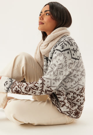 Pcjo Ls High Neck Knit