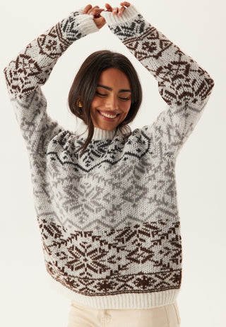 Pcjo Ls High Neck Knit