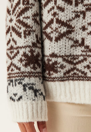 Pcjo Ls High Neck Knit