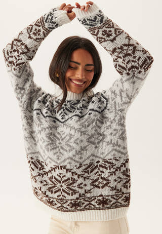 Pcjo Ls High Neck Knit