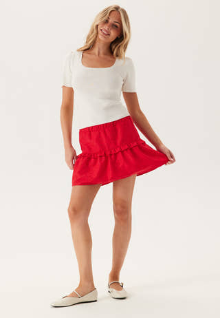 Pcjuline Ss Rev Knit Tee