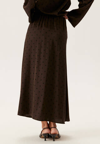 Pcjytta Hw Ankle Satin Skirt