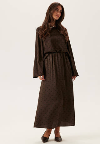 Pcjytta Hw Ankle Satin Skirt