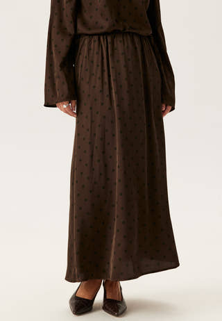 Pcjytta Hw Ankle Satin Skirt