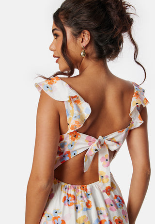 Pckarlson SL open back tie dress