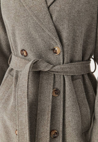Pcmarbel Long Coat