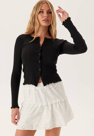 Pcmarie Ls Poin Cardigan