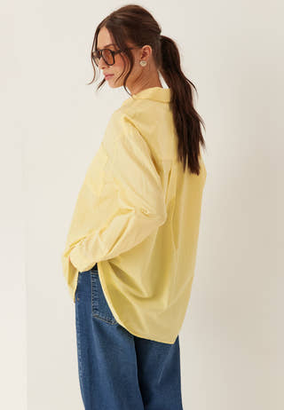 Pcmelia Ls Loose Shirt