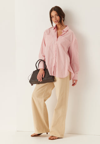 Pcmelia Ls Loose Shirt