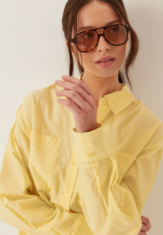 Pcmelia Ls Loose Shirt