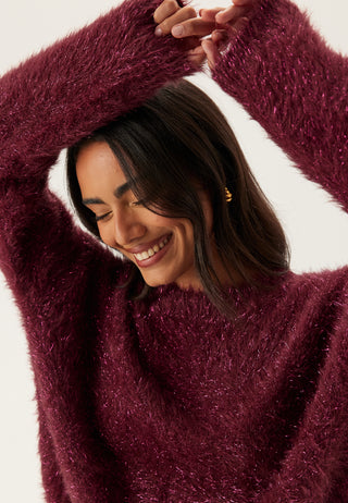 Pcmie Ls O-neck Knit