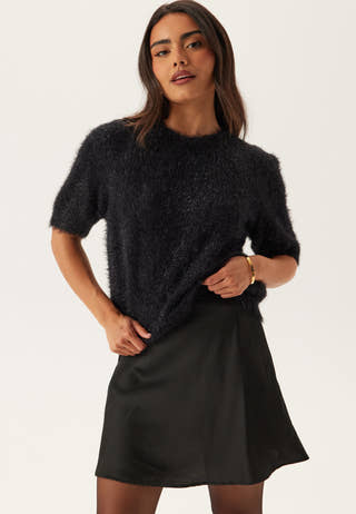 Pcmie Ss O-neck Knit