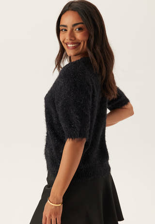 Pcmie Ss O-neck Knit