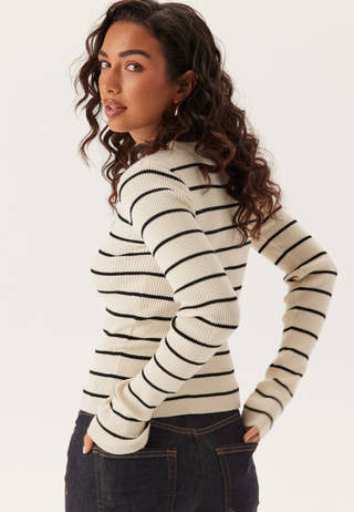 Pcmira New Ls O-neck Knit