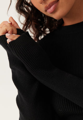 Pcmira New Ls O-neck Knit