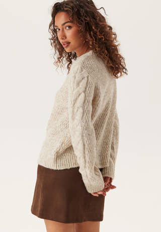 Pcnina Ls O-neck Knit