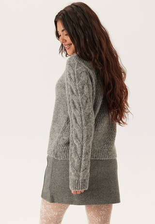 Pcnina Ls O-neck Knit