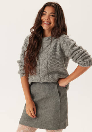 Pcnina Ls O-neck Knit