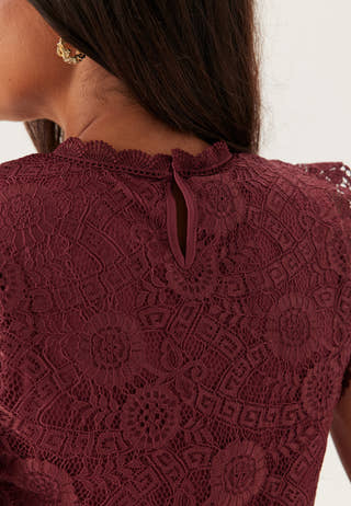 Pcolline SL Lace Top